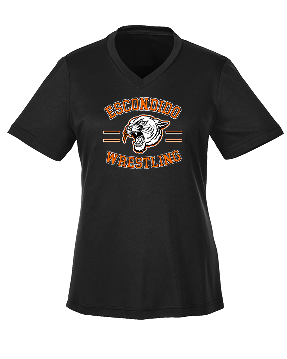 Escondido HS Wrestling Curve - Womens Performance Shirt