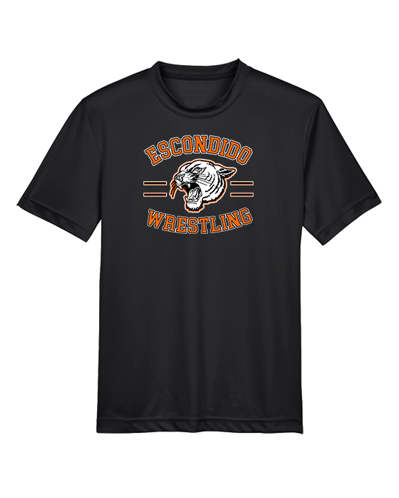 Escondido HS Wrestling Curve - Youth Performance Shirt