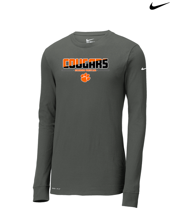 Escondido HS Wrestling Cut - Mens Nike Longsleeve