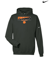 Escondido HS Wrestling Cut - Nike Club Fleece Hoodie