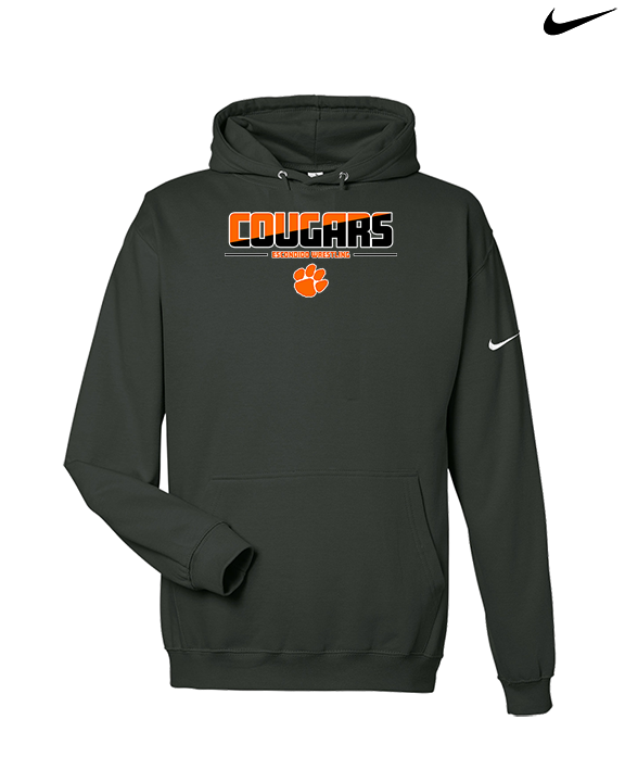 Escondido HS Wrestling Cut - Nike Club Fleece Hoodie