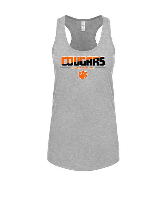 Escondido HS Wrestling Cut - Womens Tank Top