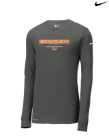 Escondido HS Wrestling Design - Mens Nike Longsleeve