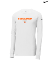 Escondido HS Wrestling Design - Mens Nike Longsleeve