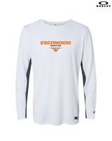 Escondido HS Wrestling Design - Mens Oakley Longsleeve