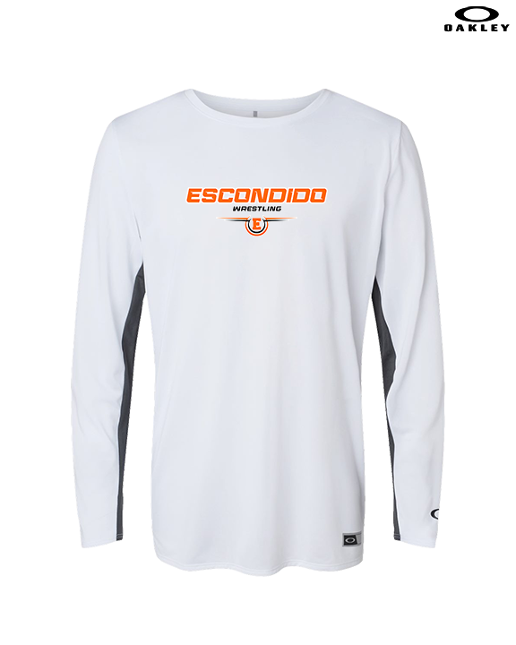 Escondido HS Wrestling Design - Mens Oakley Longsleeve