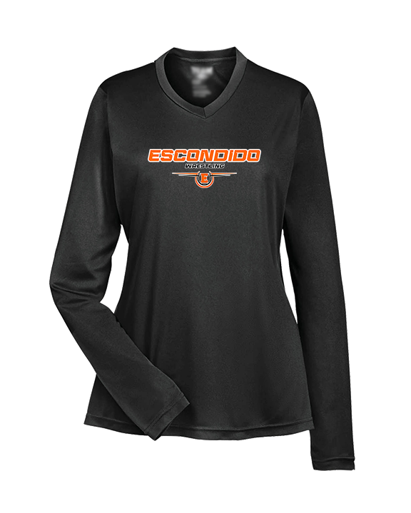 Escondido HS Wrestling Design - Womens Performance Longsleeve