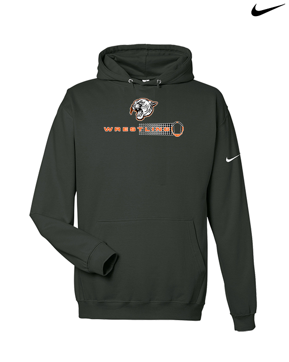 Escondido HS Wrestling Dots - Nike Club Fleece Hoodie