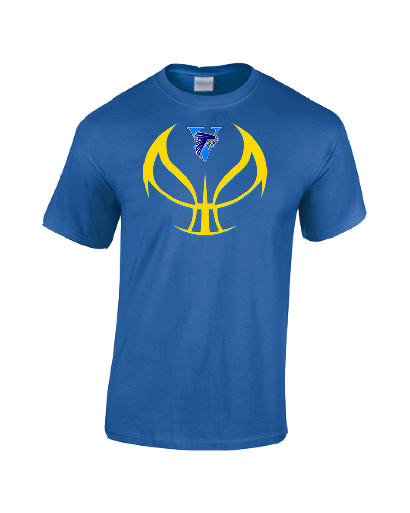 Santa Ana Valley HS Falcons Bball - Cotton T-Shirt