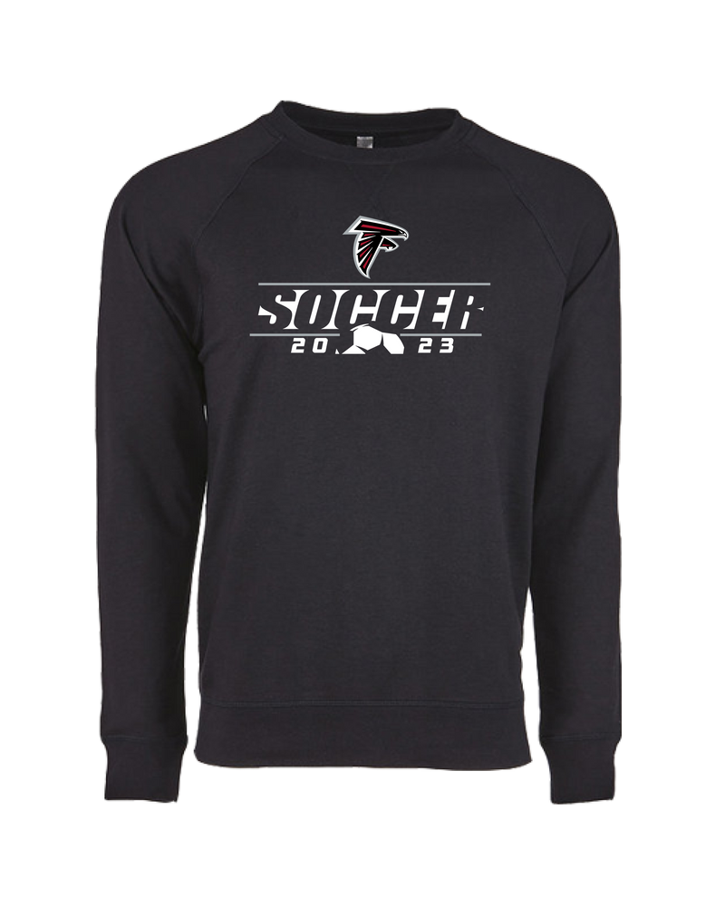 Fairfield HS Girls Soccer Lines - Crewneck Sweatshirt