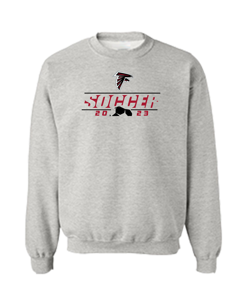 Fairfield HS Girls Soccer Lines - Crewneck Sweatshirt