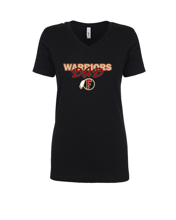 Fallbrook HS Girls Basketball Dad - Womens V-Neck