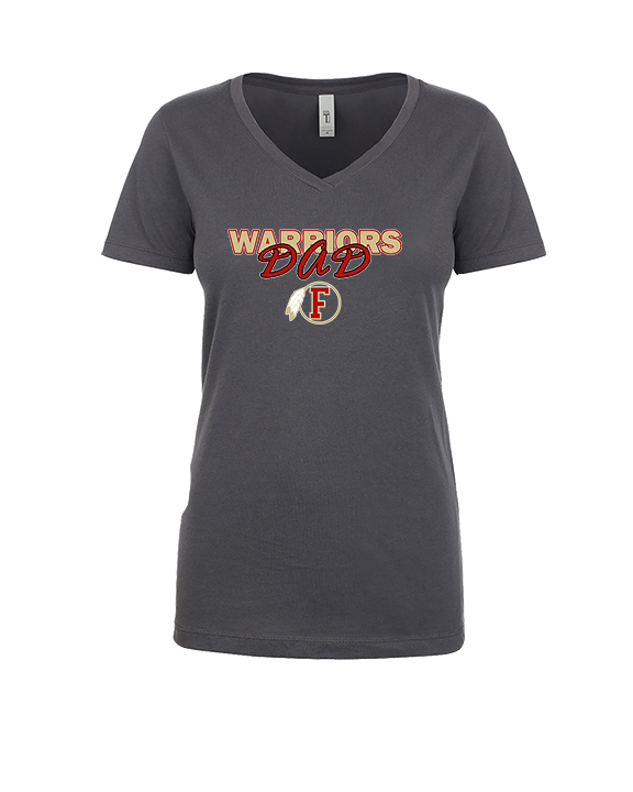 Fallbrook HS Girls Basketball Dad - Womens V-Neck