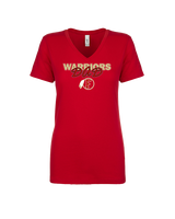 Fallbrook HS Girls Basketball Dad - Womens V-Neck