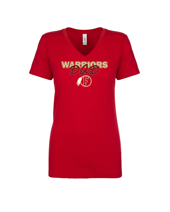 Fallbrook HS Girls Basketball Dad - Womens V-Neck