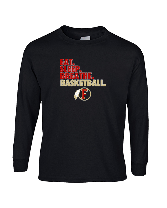 Fallbrook HS Girls Basketball Eat Sleep - Cotton Longsleeve