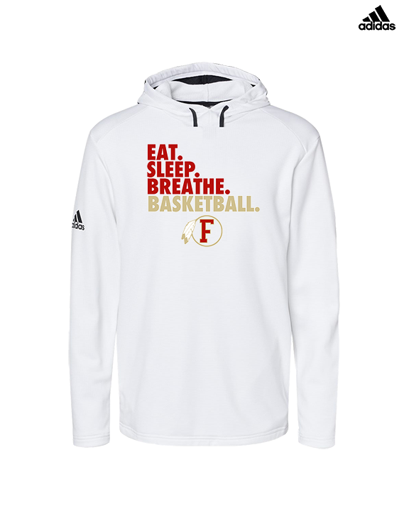 Fallbrook HS Girls Basketball Eat Sleep - Mens Adidas Hoodie