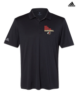 Fallbrook HS Girls Basketball Eat Sleep - Mens Adidas Polo