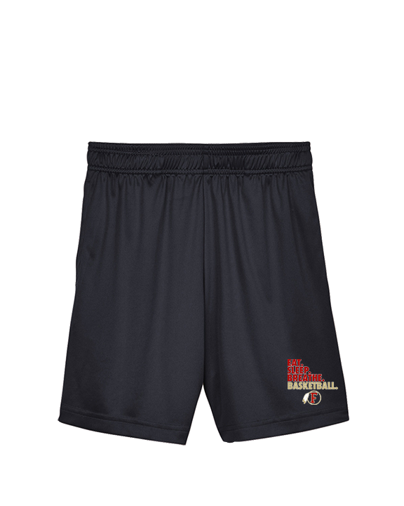 Fallbrook HS Girls Basketball Eat Sleep - Youth Training Shorts