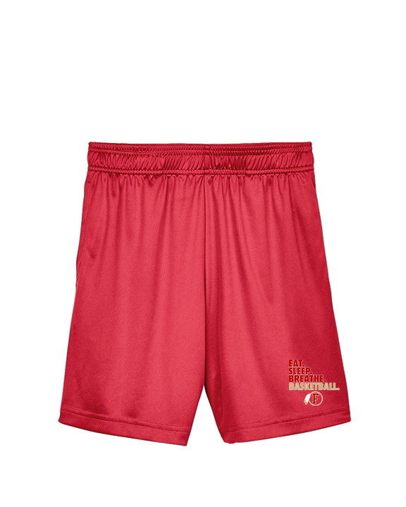 Fallbrook HS Girls Basketball Eat Sleep - Youth Training Shorts