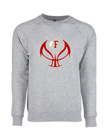 Fallbrook HS Girls Basketball Full Ball - Crewneck Sweatshirt