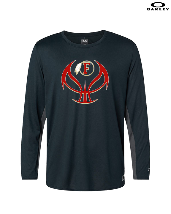 Fallbrook HS Girls Basketball Full Ball - Mens Oakley Longsleeve