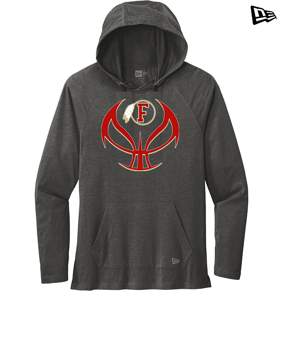 Fallbrook HS Girls Basketball Full Ball - New Era Tri-Blend Hoodie