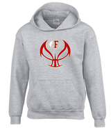 Fallbrook HS Girls Basketball Full Ball - Youth Hoodie