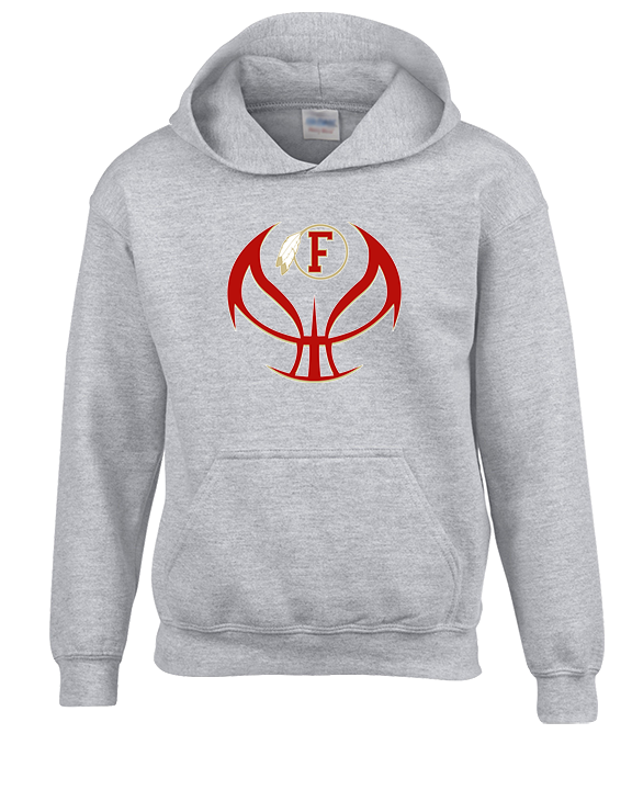 Fallbrook HS Girls Basketball Full Ball - Youth Hoodie