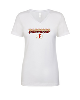 Fallbrook HS Girls Basketball Grandparent - Womens Vneck