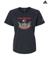 Fallbrook HS Girls Basketball Outline - Womens Adidas Performance Shirt