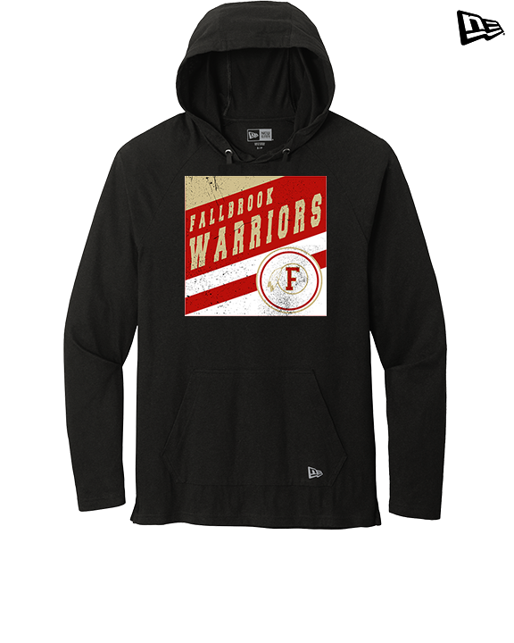 Fallbrook HS Girls Basketball Square - New Era Tri-Blend Hoodie