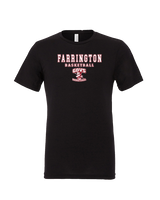 Farrington HS Basketball Block - Tri-Blend Shirt