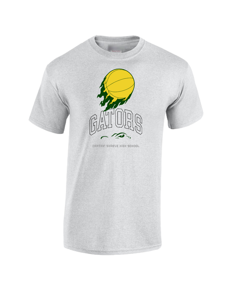 Captain Shreve HS Flaming Gators - Cotton T-Shirt