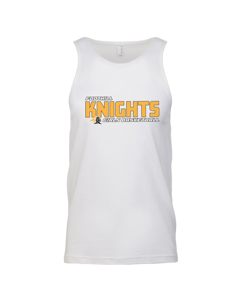 Foothill HS Girls Basketball Bold - Mens Tank Top