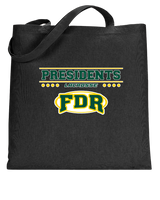 Franklin D Roosevelt HS Boys Lacrosse Border - Tote Bag