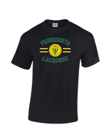 Franklin D Roosevelt HS Boys Lacrosse Curve - Cotton T-Shirt