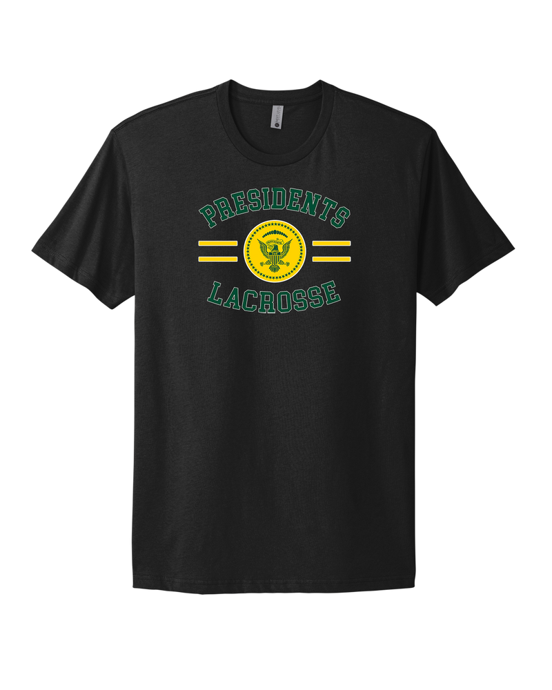 Franklin D Roosevelt HS Boys Lacrosse Curve - Select Cotton T-Shirt