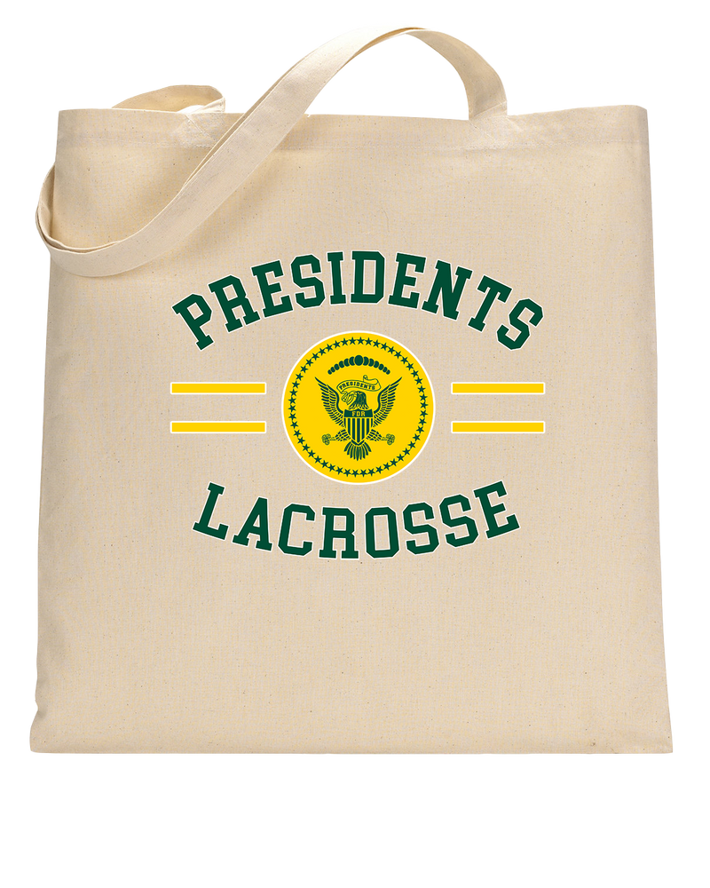 Franklin D Roosevelt HS Boys Lacrosse Curve - Tote Bag
