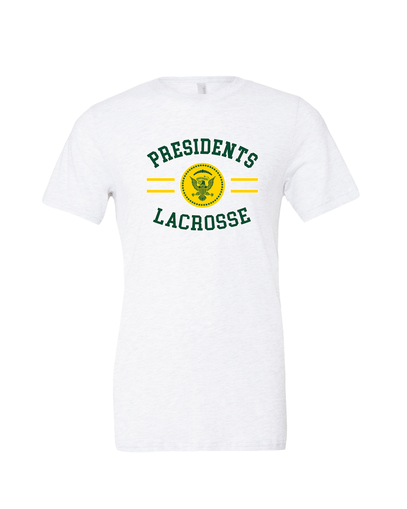 Franklin D Roosevelt HS Boys Lacrosse Curve - Mens Tri Blend Shirt