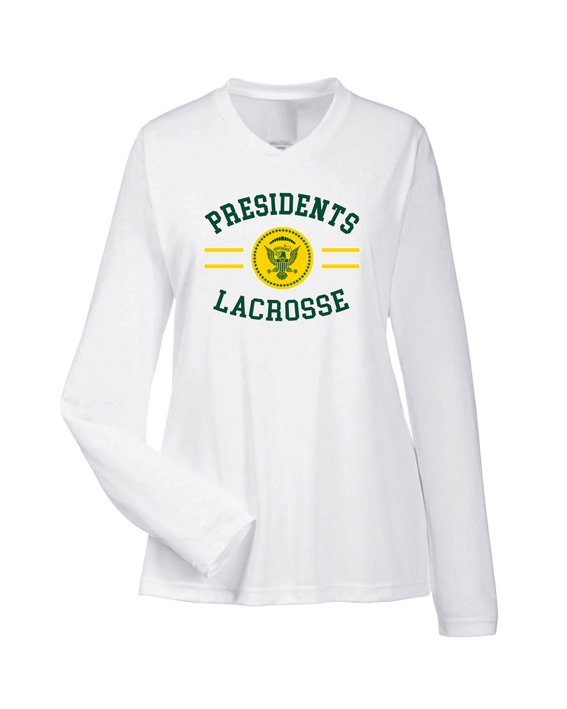 Franklin D Roosevelt HS Boys Lacrosse Curve - Womens Performance Long Sleeve