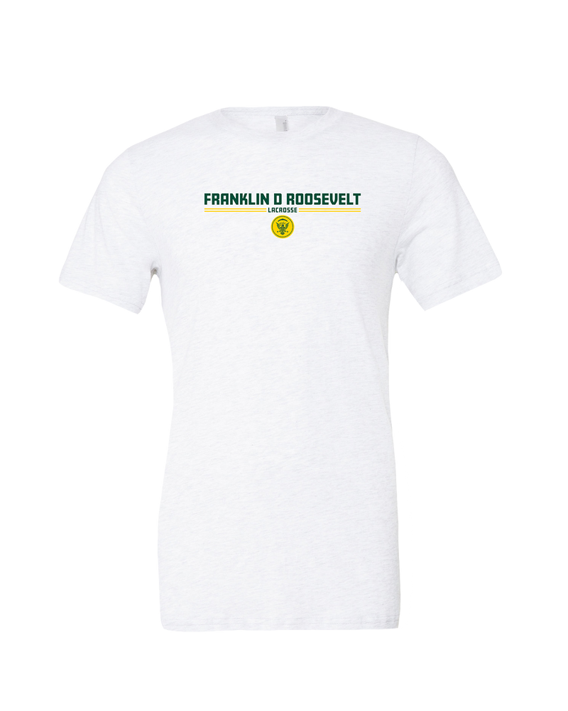 Franklin D Roosevelt HS Boys Lacrosse Keen - Mens Tri Blend Shirt