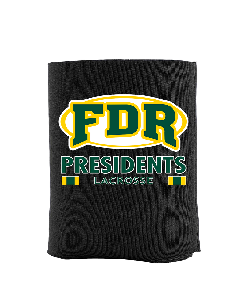 Franklin D Roosevelt HS Boys Lacrosse Stacked - Koozie