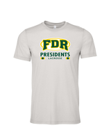 Franklin D Roosevelt HS Boys Lacrosse Stacked - Mens Tri Blend Shirt