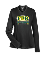 Franklin D Roosevelt HS Boys Lacrosse Stacked - Womens Performance Long Sleeve