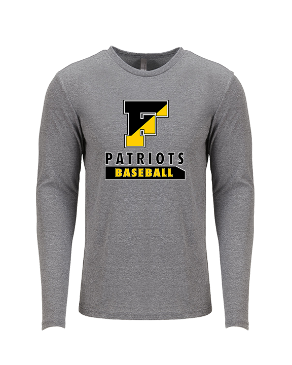 Freedom HS Baseball Baseball - Tri-Blend Long Sleeve