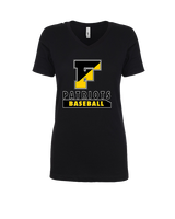 Freedom HS Baseball Baseball - Womens V-Neck