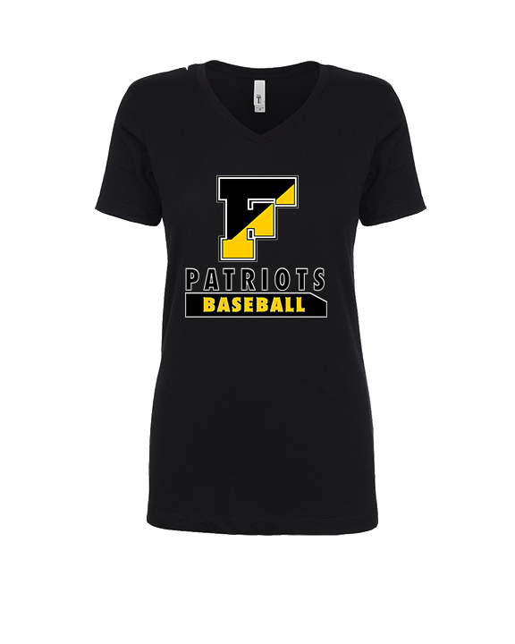 Freedom HS Baseball Baseball - Womens V-Neck