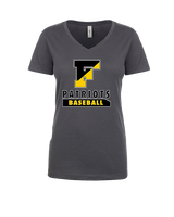 Freedom HS Baseball Baseball - Womens V-Neck