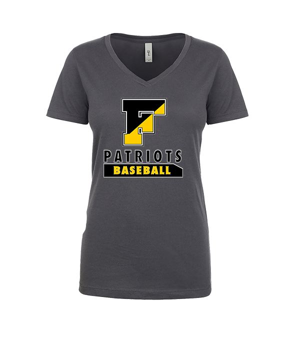 Freedom HS Baseball Baseball - Womens V-Neck